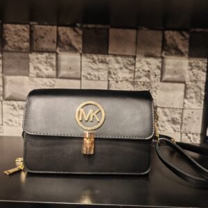 Michael Kors Black Leather Bag